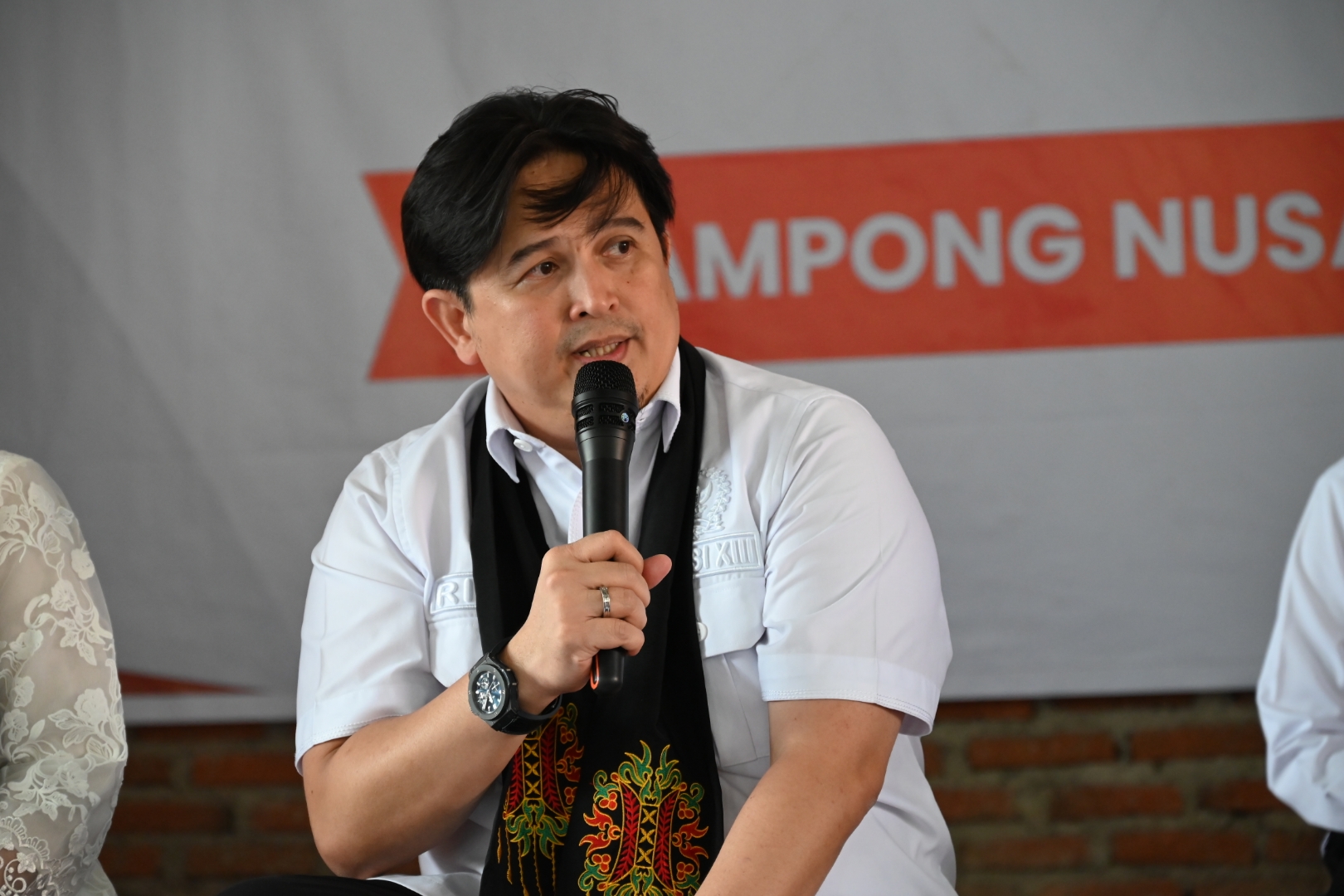 Wakil Ketua Komisi XIII DPR RI, Rinto Subekti, saat memimpin kunjungan kerja spesifik Komisi XIII DPR ke Aceh Besar, Provinsi Aceh, Senin (1/12/2025). Foto: Wilga/vel.