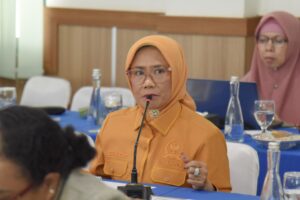 Anggota Komisi I DPR RI Elita Budiati saat mengikuti Kunjungan Kerja Reses Komisi I DPR RI di Semarang, Jawa Tengah, Kamis (11/12/2025). Foto: Aditya/vel.