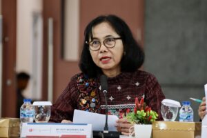 Wakil Ketua Komisi X DPR RI, My Esti Wijayati saat Kunjungan Kerja Spesifik Komisi X DPR RI di Kabupaten Sleman, Daerah Istimewa Yogyakarta, Rabu (3/12/2025). Foto : Ulfi/Han.