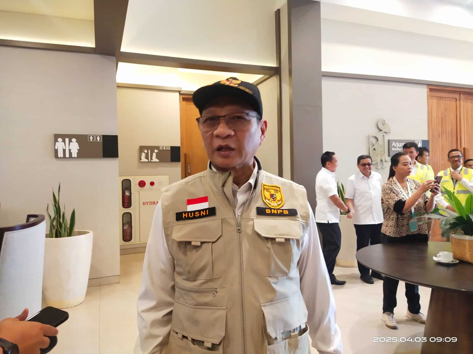 Ketua Tim Pengawas (Timwas) Bencana DPR RI, M. Husni. Foto: Ist/vel.