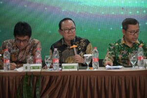 Wakil Ketua Badan Aspirasi Masyarakat (BAM) DPR RI dari Fraksi Partai Kebangkitan Bangsa (PKB), Taufiq R. Abdullah saat menghadiri Festival Aspirasi Masyarakat di Dieng, Banjarnegara, Senin (1/12/2025). Foto: Estu/oji.