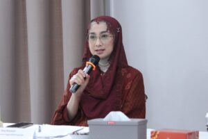 Wakil Ketua BURT DPR RI, Desy Ratnasari saat melakukan kunjungan kerja di Kota Makassar, Sulawesi Selatan. Hal tersebut disampaikannya saat memimpin kunjungan kerja BURT DPR RI ke Makassar, Sulsel, Rabu (17/12/2025). Foto : Pdt/Andri.