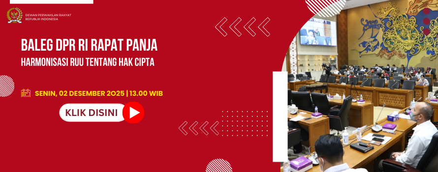 BALEG DPR RI RAPAT PANJA HARMONISASI RUU TENTANG HAK CIPTA