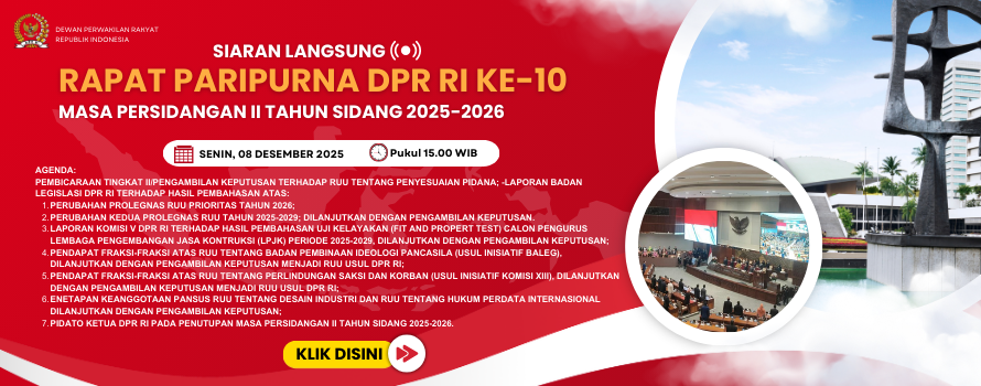 Rapat Paripurna DPR RI ke-10
