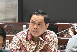 Anggota Komisi XI DPR RI, Charles Meikyansah dalam Rapat Kerja Komisi XI di Gedung Nusantara II, DPR RI, Senayan, Jakarta, Kamis (22/1/2026). Foto : Marissa/Andri.