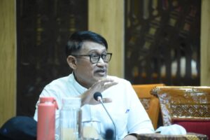 Anggota Komisi X DPR RI Andi Muawiyah Ramly dalam Rapat Dengar Pendapat (RDP) Panja Pelestarian Cagar Budaya Komisi X DPR RI bersama kementerian terkait, Senayan, Jakarta, Rabu, (28/1/2026). Foto : Jaka/Andri.