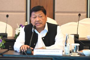 kunjungan kerja spesifik ke PT Bank Rakyat Indonesia (Persero) Tbk di Padalarang, Kabupaten Bandung, Jawa Barat, Rabu (28/1/2026). Foto: hal/Mahendra.