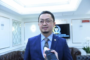 Ketua BKSAP DPR RI, Syahrul Aidi Maazat, usai menerima Courtesy Call Direktur Jenderal Kerja Sama ASEAN Kementerian Luar Negeri RI, Ina H. Krisnamurthi, berlangsung di Ruang Pimpinan BKSAP, Jakarta, Selasa (20/1/2026). Foto: Jaka/Mahendra.