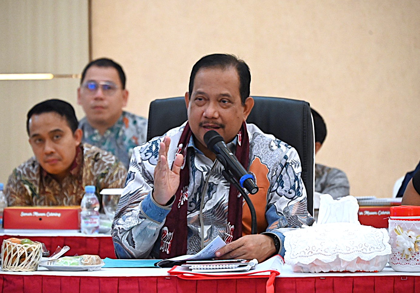 Anggota Komisi III Irjen Pol (Purn) Rikwanto saat melakukan kunjungan kerja spesifik ke Polda Daerah Istimewa Yogyakarta (DIY) di Sleman, Yogyakarta, Kamis (22/1/2026). Foto : In/Andri.