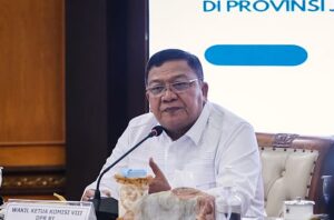 Wakil Ketua Komisi VIII DPR RI Abdul Wachid saat kunjungan kerja spesifik Komisi VIII DPR RI ke Semarang, Pemerintah Provinsi Jawa Tengah, Kamis (22/1/2026). Kunjungan ini untuk evaluasi penanganan bencana di wilayah tersebut. Foto : Uf/Andri.