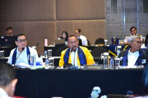 Anggota Komisi XIII DPR RI, Maruli Siahaan saat Kunjungan Kerja dengan Kepala Kantor Wilayah Ditjen Imigrasi Provinsi Banten dan Kepala Kantor Imigrasi Kelas I Non TPI Kota Tangerang beserta jajarannya, Banten, Kamis (22/1/2026). Foto: Oji/Mahendra.