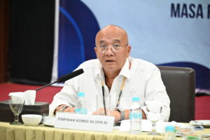 Wakil Ketua Komisi XII DPR RI, Dony Maryadi Oekon saat Kunjungan Kerja Spesifik di Tarakan, Kalimantan Utara, Jumat (23/1/2026). Foto: Yoga/Mahendra.