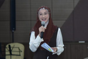 Wakil Ketua Badan Urusan Rumah Tangga (BURT) DPR RI, Desy Ratnasari saat melakukan peninjauan ke RS Murni Teguh Memorial Hospital Medan, Selasa (27/1/2026). Foto : Oji/Andri.