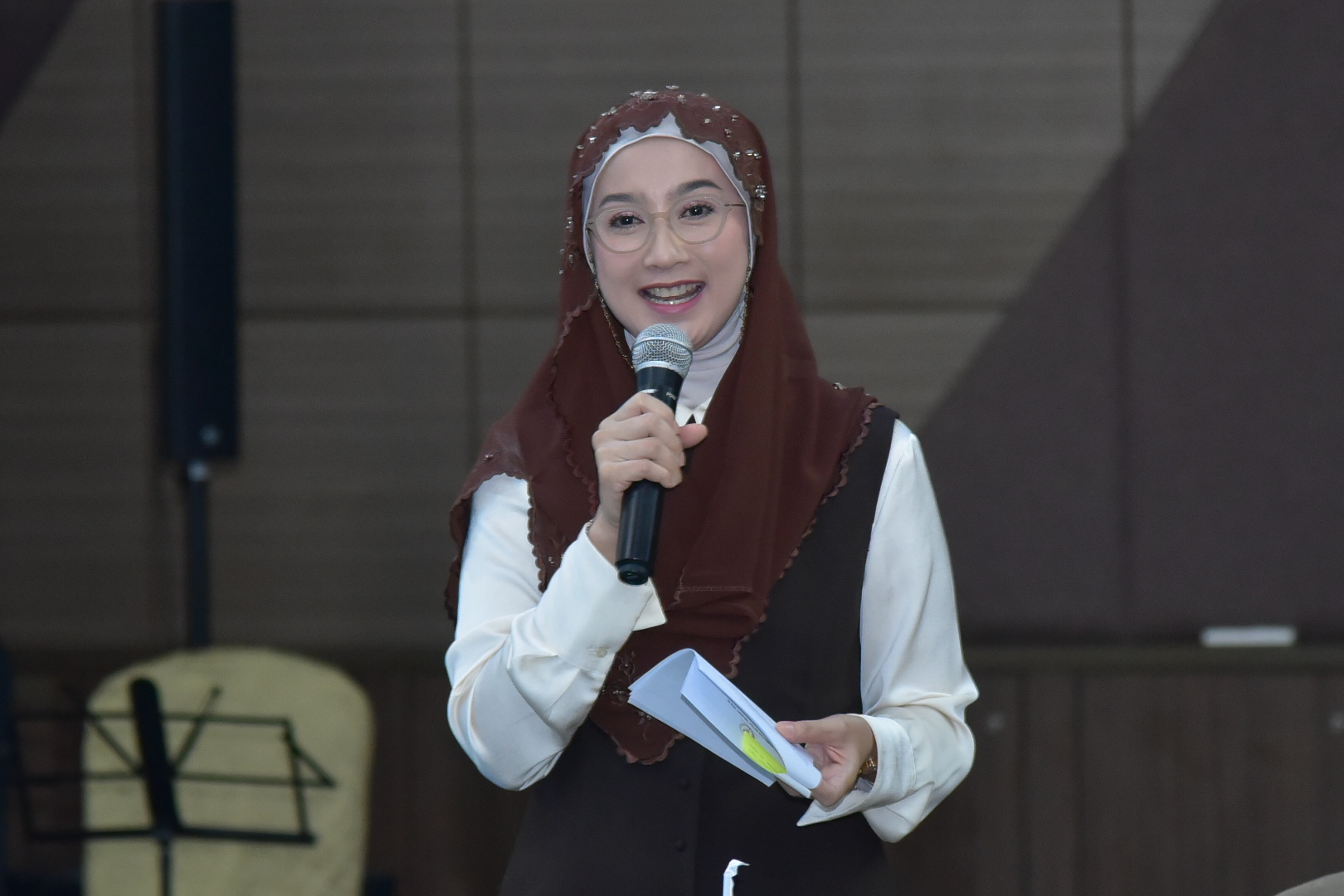 Wakil Ketua Badan Urusan Rumah Tangga (BURT) DPR RI, Desy Ratnasari saat melakukan peninjauan ke RS Murni Teguh Memorial Hospital Medan, Selasa (27/1/2026). Foto : Oji/Andri.