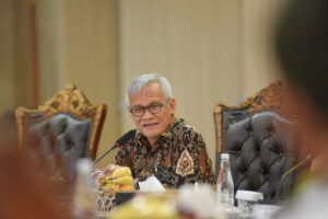 Wakil Ketua Komisi II DPR RI Aria Bima di Pendopo Gubernur Banten, Rabu (28/1/2026). Foto : Skr/Andri.