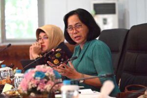 Wakil Ketua Komisi X DPR RI, MY Esti Wijayati, saat memimpin agenda Kunjungan Kerja Spesifik Komisi X DPR RI ke Kantor Walikota Surakarta, Kota Surakarta, Jawa Tengah, Kamis (29/1/2026). Foto: Um/Karisma