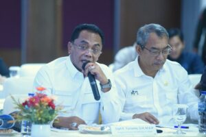 Anggota Komisi XII DPR RI, Sigit K. Yunianto, saat melakukan Kunjungan Kerja Spesifik Komisi XII DPR di Pekanbaru, Riau, Jumat (23/1/2026). Foto: Jaka/Karisma.