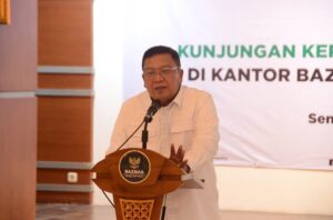 Wakil Ketua Komisi VIII DPR RI, Abdul Wachid, saat kunjungan kerja spesifik Komisi VIII DPR RI ke Semarang, Provinsi Jawa Tengah, Kamis (22/1/2026). Foto: Uf/Karisma.