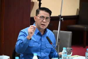 Anggota Komisi XII DPR RI, Syarif Fasha saat Kunjungan Kerja Spesifik di Tarakan, Kalimantan Utara, Jumat (23/1/2026). Foto: Yoga/Mahendra.