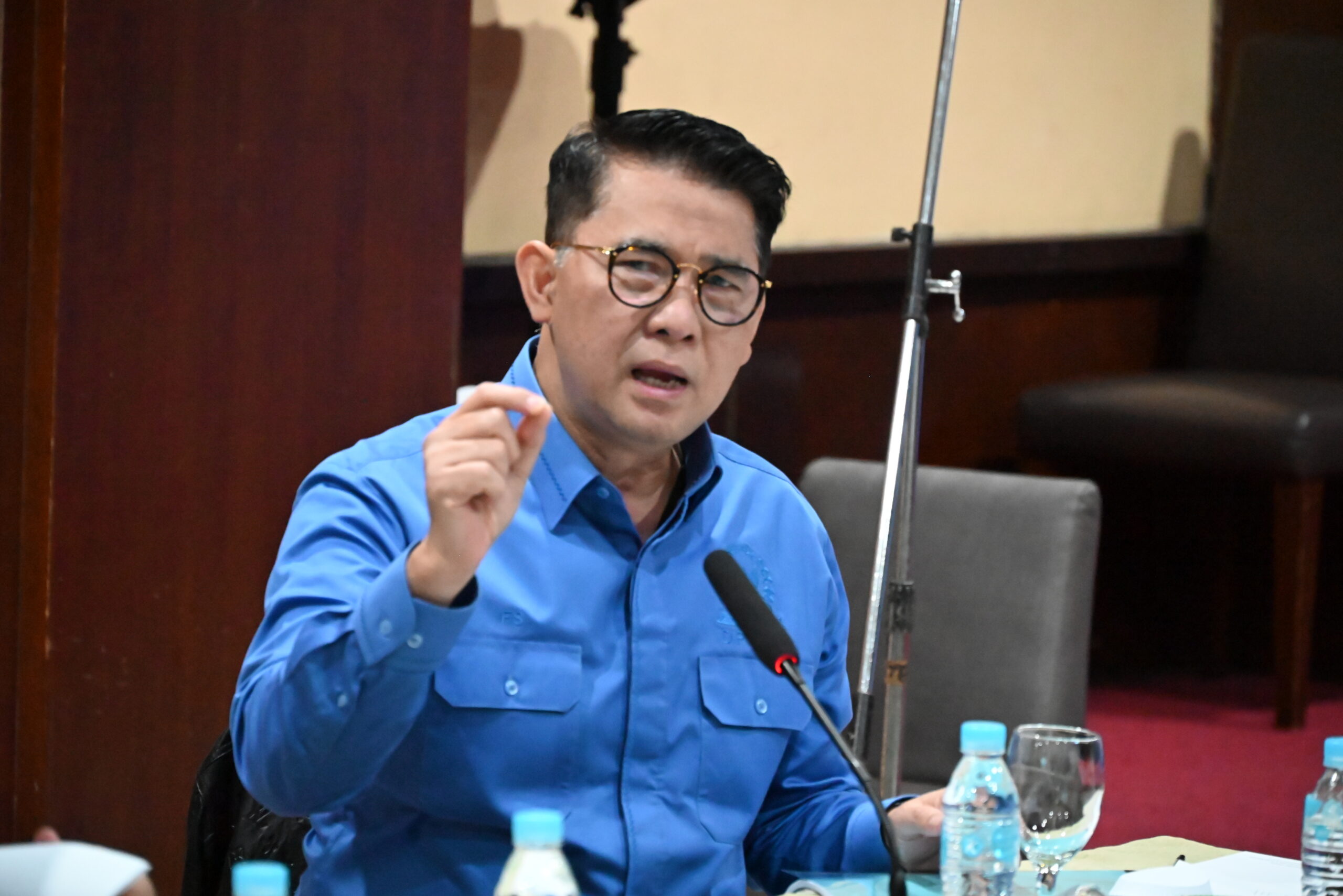 Anggota Komisi XII DPR RI, Syarif Fasha saat Kunjungan Kerja Spesifik di Tarakan, Kalimantan Utara, Jumat (23/1/2026). Foto: Yoga/Mahendra.