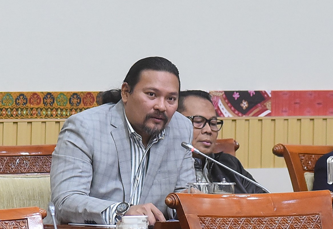 Anggota Komisi III DPR RI Martin Daniel Tumbelaka. Foto : Devi/Andri.