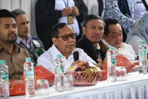 Anggota Komisi V DPR RI Hamka B. Kady saat mengikuti Kunjungan Kerja Spesifik Komisi V DPR RI ke Bendungan Karian, Kabupaten Lebak, Banten, Kamis (15/1/2026). Foto : We/Andri.