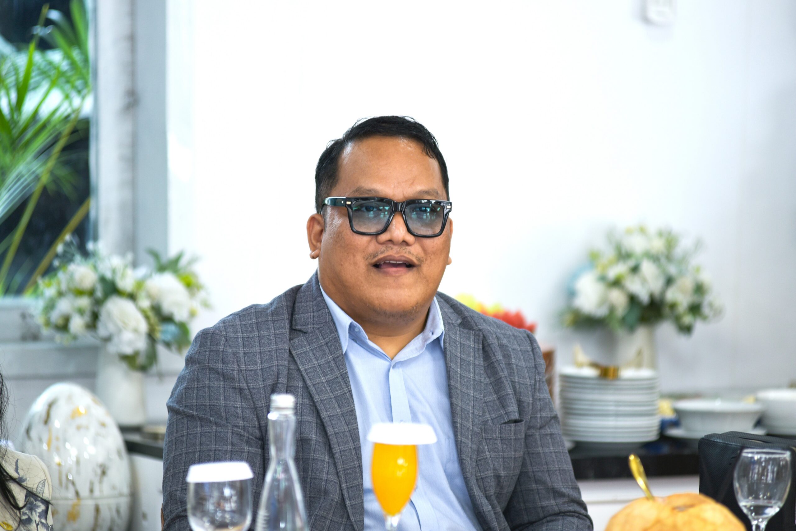 Anggota Komisi II DPR RI, Edi Oloan Pasaribu saat melakukan kunjungan pengawasan ke Kalimantan Timur, Kamis (22/1/2026). Foto: Eno/Mahendra.