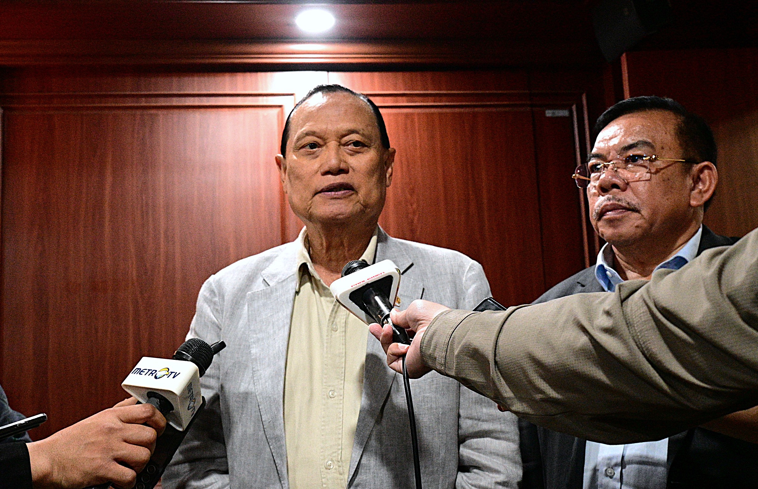 Wakil Ketua Mahkamah Kehormatan Dewan (MKD) DPR RI, Adang Daradjatun saat pertemuan di Ruang Rapat MKD, Nusantara I, Senayan, Jakarta, Rabu (18/2/2026). Foto : Karisma/Andri.