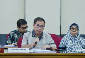 Anggota Komisi X DPR, Sofyan Tan dalam Kunjungan Kerja Reses Komisi X di Balai Penjaminan Mutu Pendidikan (BPMP) Provinsi Sumatera Utara, Selasa (24/02/2026). Foto : Sr/Andri.