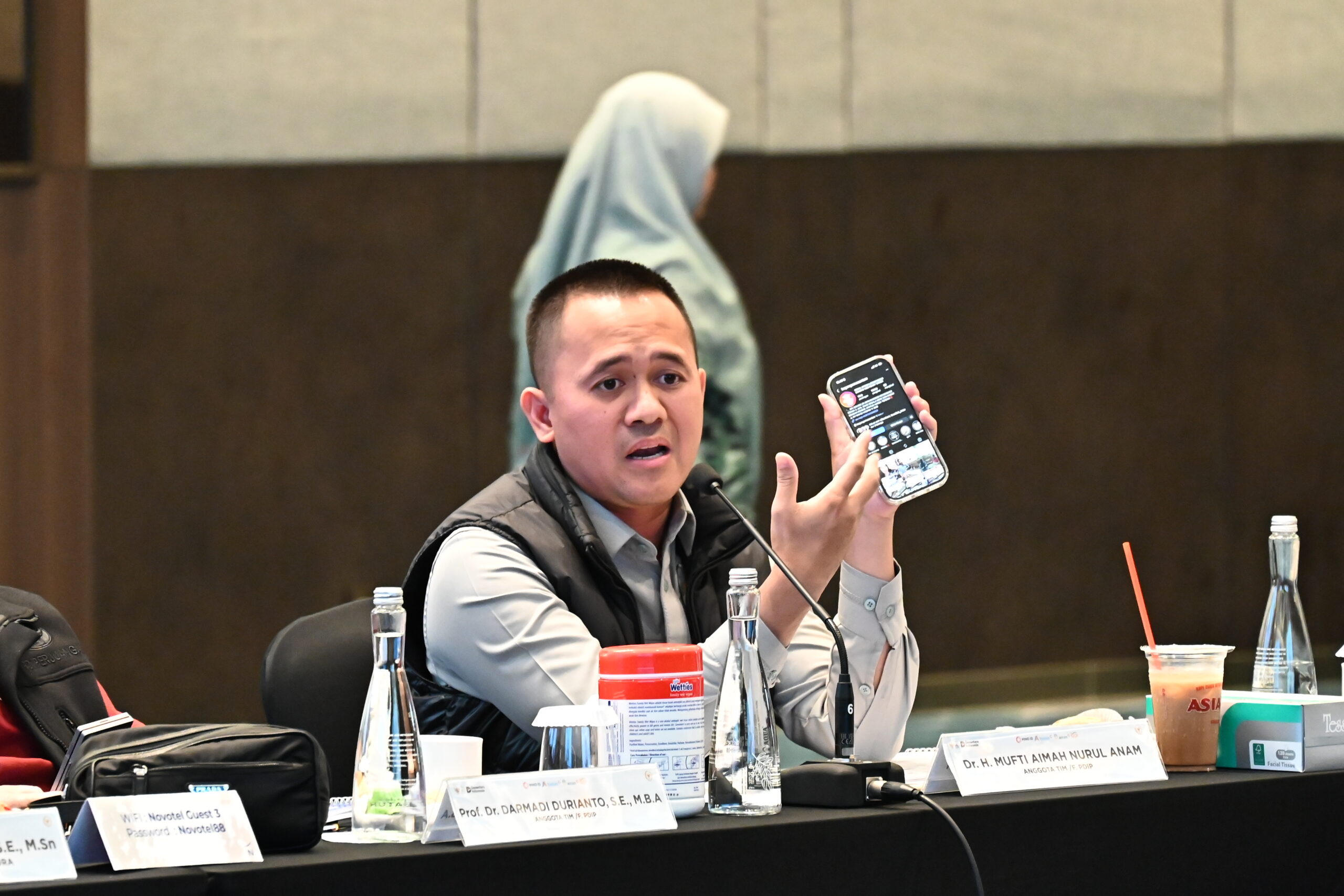 Anggota Komisi VI DPR RI, Mufti Aimah Nurul Anam dalam Kunjungan Kerja Spesifik Komisi VI DPR RI di Pontianak, Kalimantan Barat, Kamis (12/2/2026). Foto: QQ/Mahendra