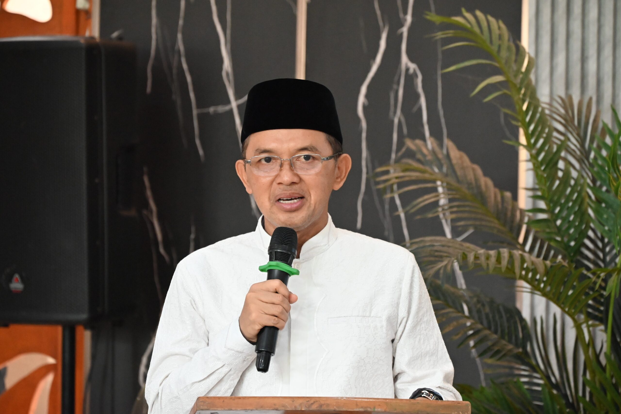 Anggota Komisi VIII DPR RI Maman Imanul Haq, saat kunjungan spesifik Komisi VIII ke Pondok Pesantren Al Mizan, Majalengka, Kamis (12/2/2026). Foto: Ya/Karisma