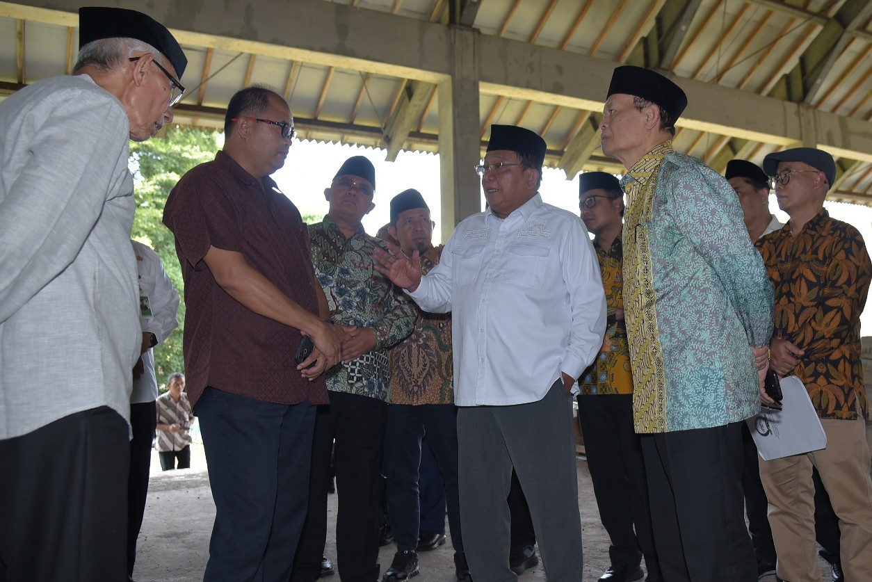 Wakil Ketua Komisi VIII DPR RI, Abdul Wachid, usai pertemuan dengan Pemerintah Kota Solo di Kantor Wali Kota Solo, Jawa Tengah, Jum'at (2026/02/20). Foto: Man/Karisma.
