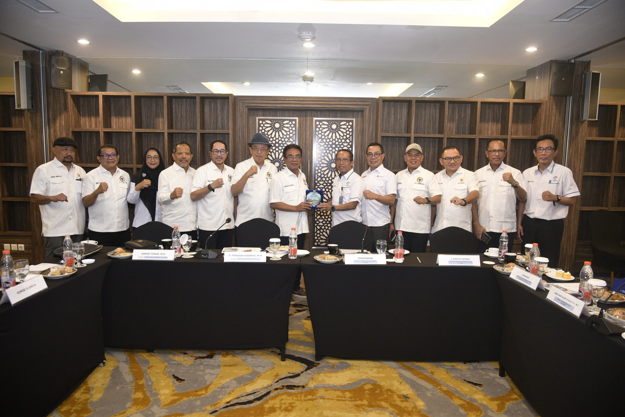 Wakil Ketua Komisi IV DPR RI Panggah Susanto dalam Kunjungan Kerja Reses Komisi IV di Manyar, Gresik, Jawa Timur, Senin (23/02/2026). Foto: Munchen/Mahendra.