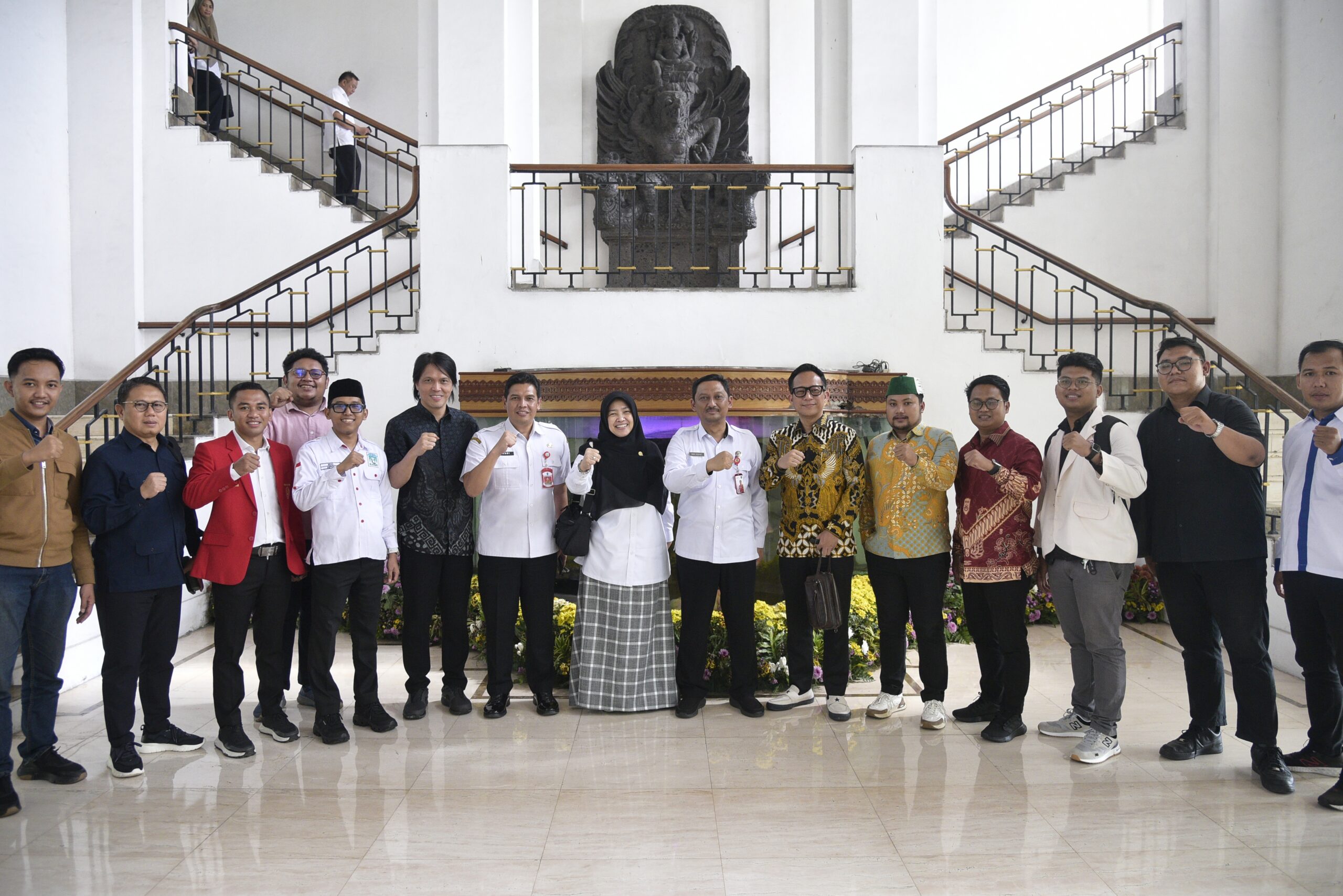 Wakil Ketua Komisi X DPR RI, Kurniasih Mufidayati saat Kunjungan Kerja Spesifik Komisi X DPR RI di Kantor Gubernur Jawa Timur, Surabaya, Rabu (4/2/2026). Foto: Munchen/Mahendra.