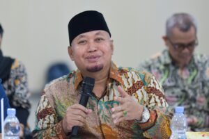 Anggota BURT DPR RI, Hamid Noor Yasin, saat melakukan kunjungan kerja ke RS Kasih Ibu Solo, Surakarta, Jawa Tengah, Jumat (13/2/2026). Foto: Kresno/Karisma