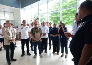 Ketua Komisi II DPR RI Rifqinizamy memimpin kunjungan kerja Panitia Kerja (Panja) Pengelolaan Perbatasan Wilayah Negara ke Kota Jayapura, Papua, Rabu (4/2/2026). Foto : Mri/Andri.