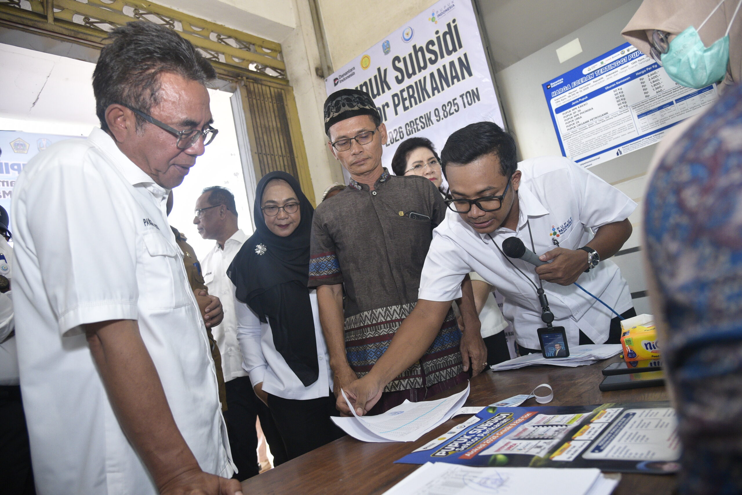 Wakil Ketua Komisi IV DPR RI Panggah Susanto dalam Kunjungan Kerja Reses Komisi IV di Manyar, Gresik, Jawa Timur, Senin (23/2/2026). Foto: Munchen/Mahendra.