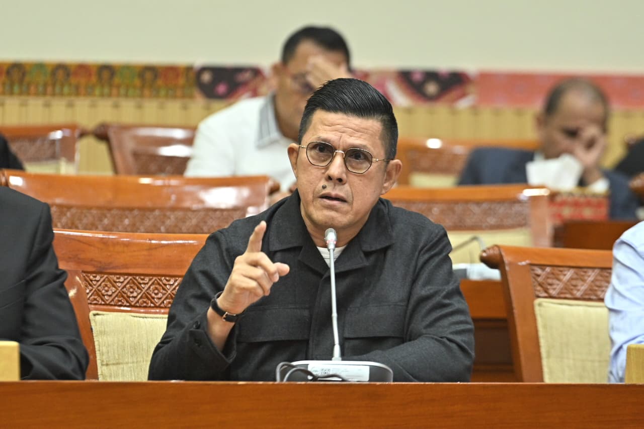 Anggota Komisi III DPR RI, Soedeson Tandra, Dalam Rapat Dengar Pendapat Umum (RDPU) Komisi III DPR RI, di Kompleks Parlemen, Senayan, Jakarta, Kamis (26/02/2026). Foto: Farhan/Karisma.