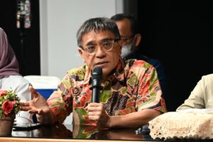 Anggota Komisi VII DPR RI, Samuel J.D. Wattimena, saat kunjungan kerja reses Komisi VII DPR RI di Kantor Gubernur Jawa Tengah, Semarang, Jumat (20/2/2026). Foto: Ssb/Karisma.