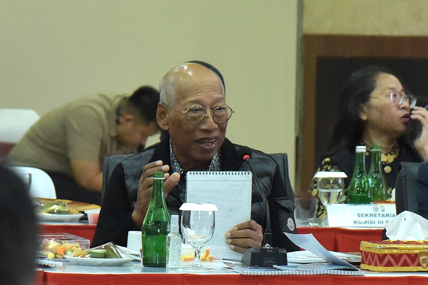 Anggota Komisi III DPR RI, I Wayan Sudirta, usai Kunjungan Kerja Komisi III di Malpolda Provinsi Sulawesi Selatan, Jumat (6/2/2026). Foto: Gys/Karisma.