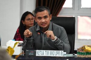 Wakil Ketua Mahkamah Kehormatan Dewan (MKD) DPR RI, Imron Amin, usai Kunjungan Kerja MKD DPR RI di Polresta Surakarta, Jumat (13/2/2026). Foto: Hal/Karisma.