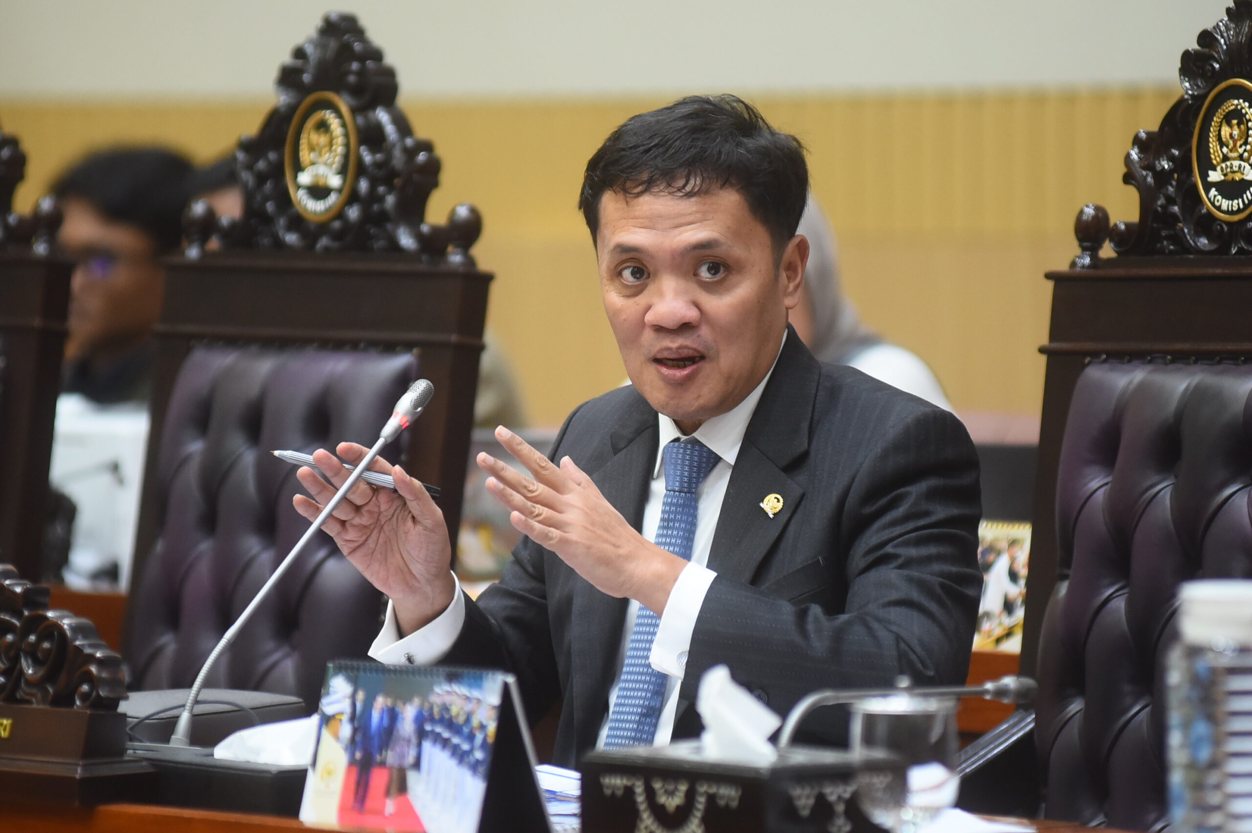 Ketua Komisi III DPR RI, Habiburokhman. Foto: Dep/Karisma.