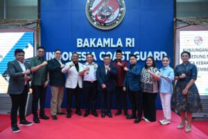 Wakil Ketua Komisi I DPR RI, Dave Laksono saat Kunjungan Komisi I DPR RI ke Markas Bakamla di Gedung Perintis Kemerdekaan, Menteng, Jakarta Pusat, Selasa (3/2/2025). Foto: UC/Mahendra.