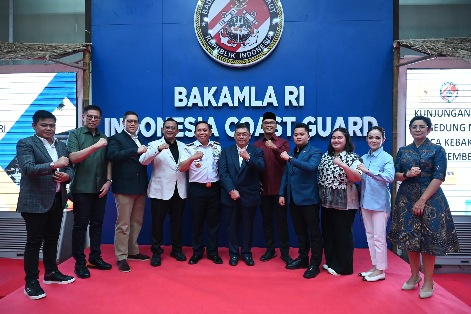 Wakil Ketua Komisi I DPR RI, Dave Laksono saat Kunjungan Komisi I DPR RI ke Markas Bakamla di Gedung Perintis Kemerdekaan, Menteng, Jakarta Pusat, Selasa (3/2/2025). Foto: UC/Mahendra.