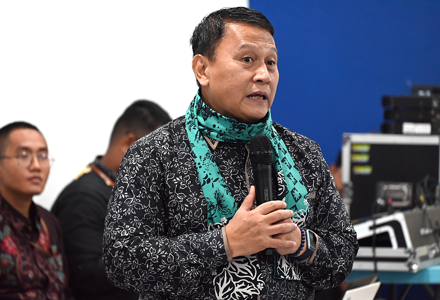 Anggota Komisi II DPR RI Mardani Ali Sera dalam Kunjungan Kerja Spesifik ke Kantor Pertanahan Kabupaten Jember, Kamis (12/2/2026). Foto : Foto : Blf/Andri.