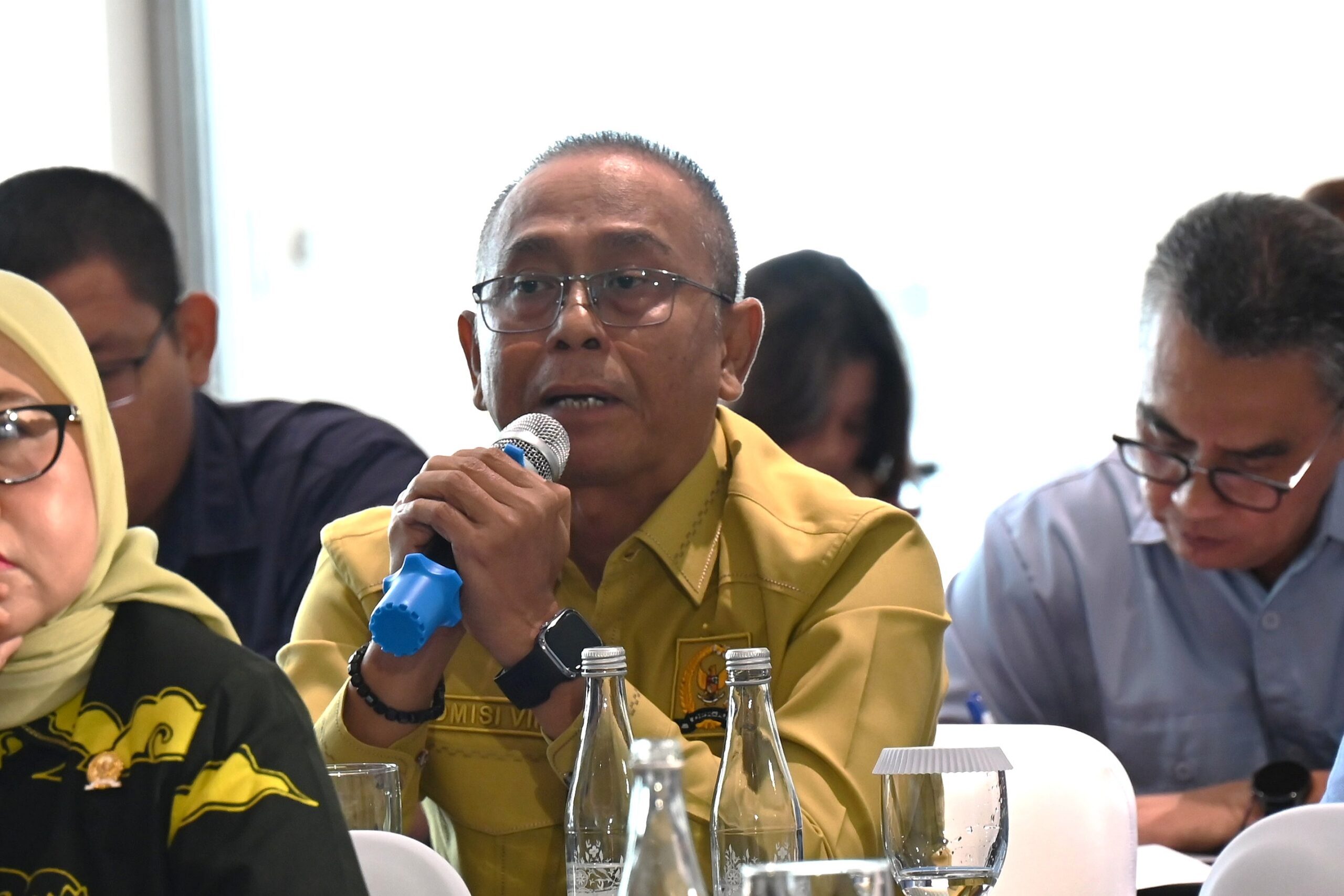 Anggota Komisi VII DPR RI, Mujakkir Zuhri, Dalam kunjungan kerja spesifik Komisi VII DPR RI ke Pantai Indah Kapuk (PIK) 2, Tangerang, Banten, Kamis (5/2/2026). Foto: Nap/Karisma.