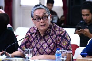 Anggota Komisi VII DPR RI, Putra Nababan saat kunjungan kerja spesifik Komisi VII ke Padang, Sumatera Barat, Kamis (12/2/2026). Foto: AHA/Mahendra.