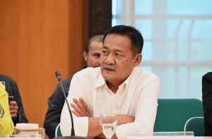 Anggota BAM DPR RI Obon Tabroni saat kunjungan kerja ke Kota Tangerang Selatan, Provinsi Banten, Rabu (18/2/2026). Foto : Ssb/Andri.