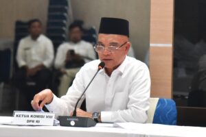 Ketua Komisi VIII DPR RI, Marwan Dasopang, saat kunjungan Reses Komisi VIII di Kota Batam, Kepulauan Riau, Jumat (20/2/2026). Foto: Gys/Karisma.