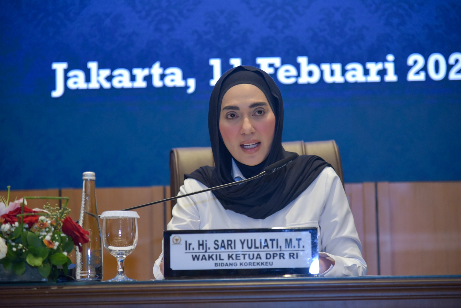 Wakil Ketua DPR RI, Sari Yuliati. Foto Eno/Mahendra.